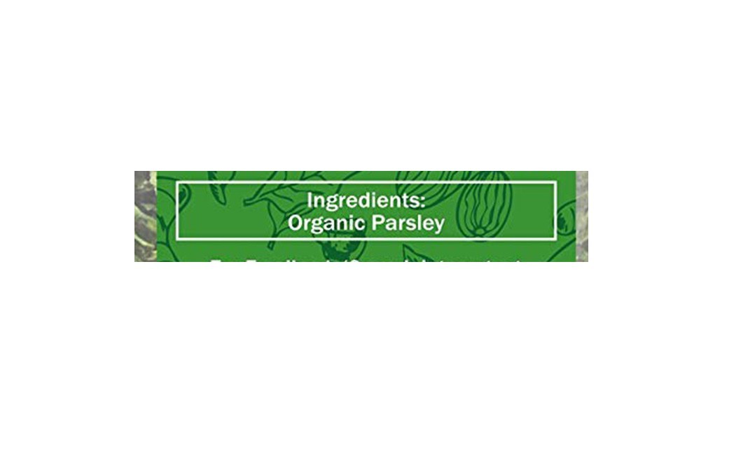 Geo-Fresh Organic Parsley- Natural   Bottle  15 grams